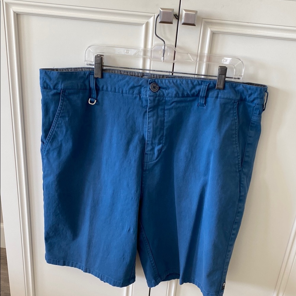 Rip Curl Mens Blue 9 Inch Chino shorts size 38